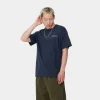 Sale Carhartt WIP S/S Fold Duck T-Shirt Air Force Blue