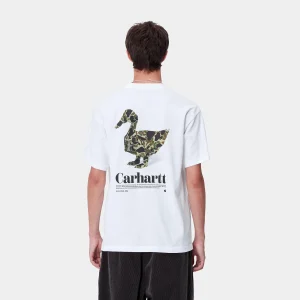 Best Sale Carhartt WIP S/S Fold Duck T-Shirt White