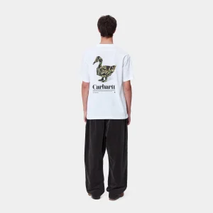 Best Sale Carhartt WIP S/S Fold Duck T-Shirt White