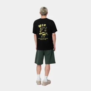 Online Carhartt WIP S/S Friendship T-Shirt Black / Yellow