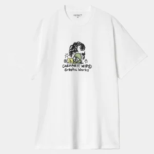 Cheap Carhartt WIP S/S Graphic Works T-Shirt White