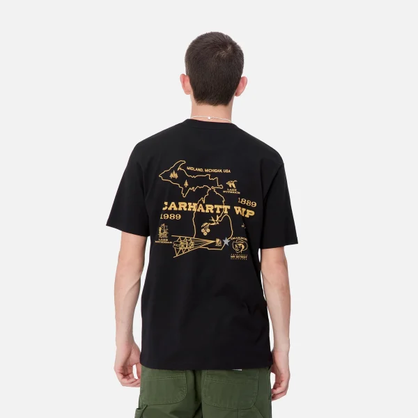 Clearance Carhartt WIP S/S Home State T-Shirt Black