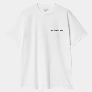 Outlet Carhartt WIP S/S Home State T-Shirt White