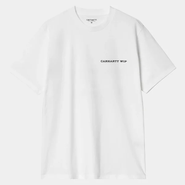 Outlet Carhartt WIP S/S Home State T-Shirt White