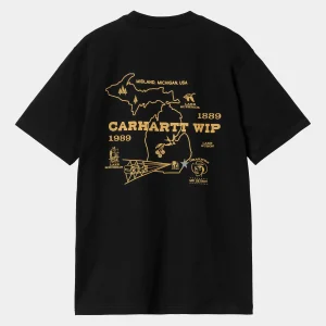 Clearance Carhartt WIP S/S Home State T-Shirt Black