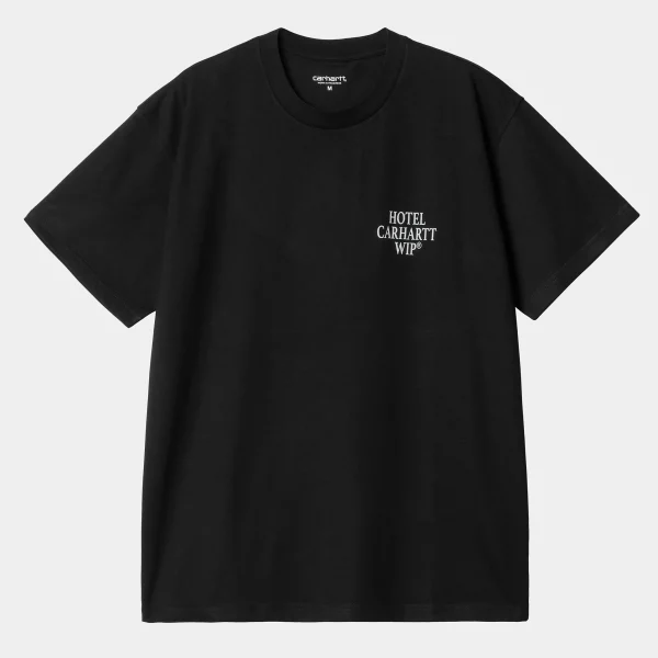 Discount Carhartt WIP S/S Hotel Keys T-Shirt Black / White