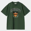 Shop Carhartt WIP S/S Lazy Duck Academy T-Shirt Sycamore Tree