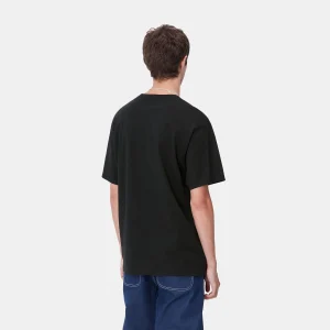 Fashion Carhartt WIP S/S Madison T-Shirt Black / White