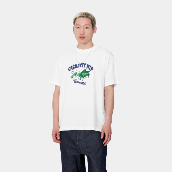 Shop Carhartt WIP S/S Noisy T-Shirt White