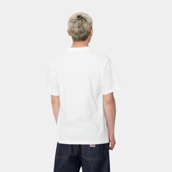 Shop Carhartt WIP S/S Noisy T-Shirt White