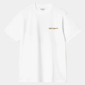 New Carhartt WIP S/S Noodle Soup T-Shirt White