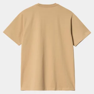 Sale Carhartt WIP S/S Pocket T-Shirt Dusty H Brown