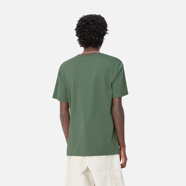 Discount Carhartt WIP S/S Pocket T-Shirt Duck Green