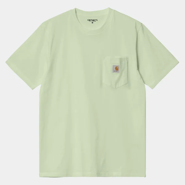 Fashion Carhartt WIP S/S Pocket T-Shirt Charm Green