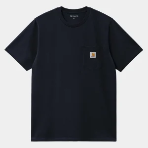 Discount Carhartt WIP S/S Pocket T-Shirt Dark Navy