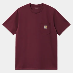 Online Carhartt WIP S/S Pocket T-Shirt Malbec