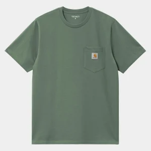 Discount Carhartt WIP S/S Pocket T-Shirt Duck Green