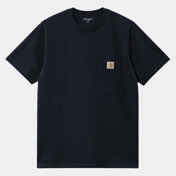 Discount Carhartt WIP S/S Pocket T-Shirt Dark Navy