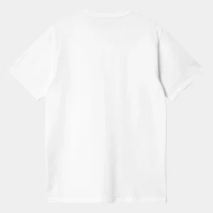 Shop Carhartt WIP S/S Pocket T-Shirt White