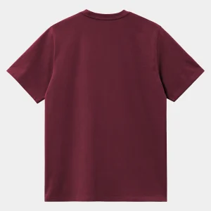 Online Carhartt WIP S/S Pocket T-Shirt Malbec