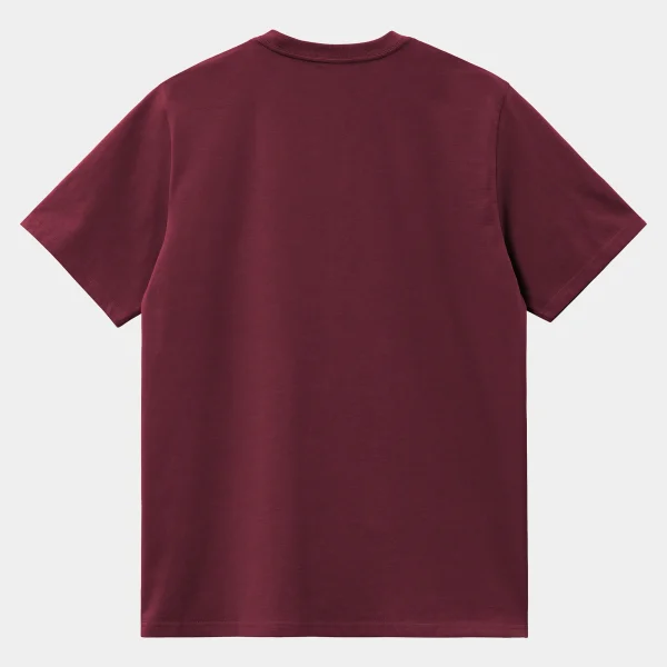 Online Carhartt WIP S/S Pocket T-Shirt Malbec