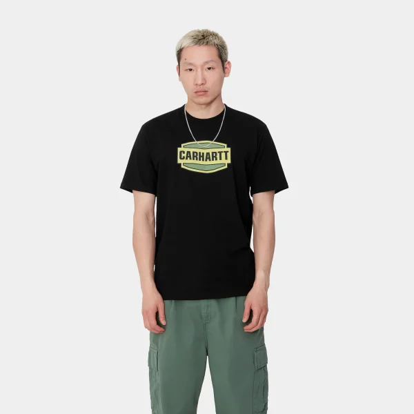 Clearance Carhartt WIP S/S Press Script T-Shirt Black