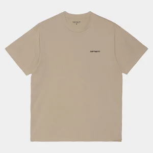 Cheap Carhartt WIP S/S Script Embroidery T-Shirt Wall / Black