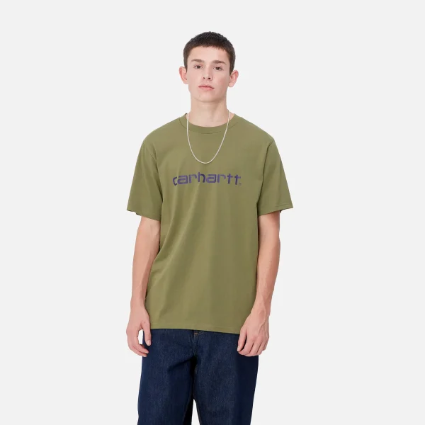 Flash Sale Carhartt WIP S/S Script T-Shirt Capulet / Aura