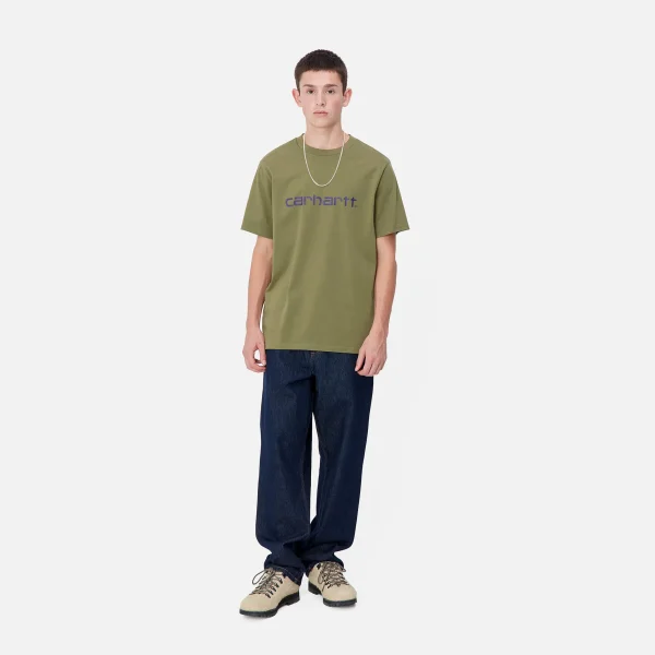 Flash Sale Carhartt WIP S/S Script T-Shirt Capulet / Aura