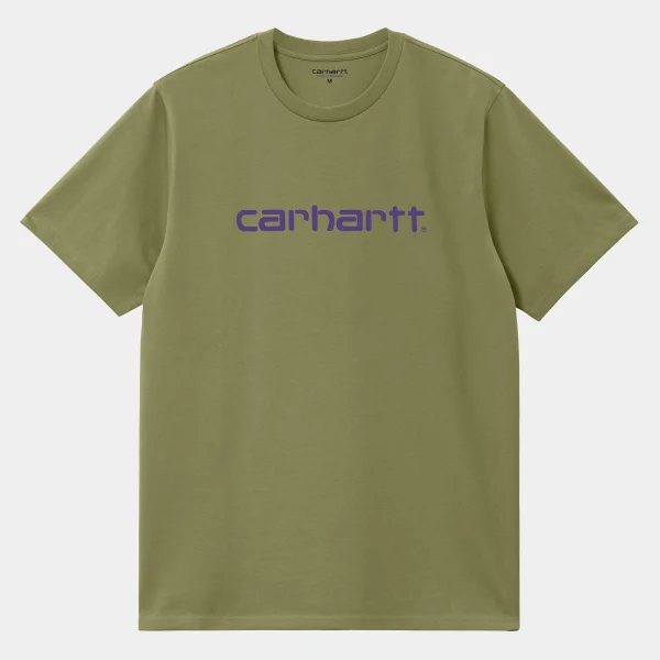 Flash Sale Carhartt WIP S/S Script T-Shirt Capulet / Aura