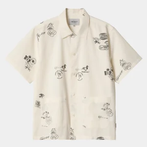 Cheap Carhartt WIP S/S Stamp Shirt Stamp Print, Wax