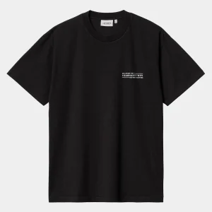 Best Sale Carhartt WIP S/S Stamp T-Shirt Black / White