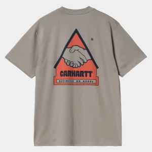 Hot Carhartt WIP S/S Trade T-Shirt Misty Grey