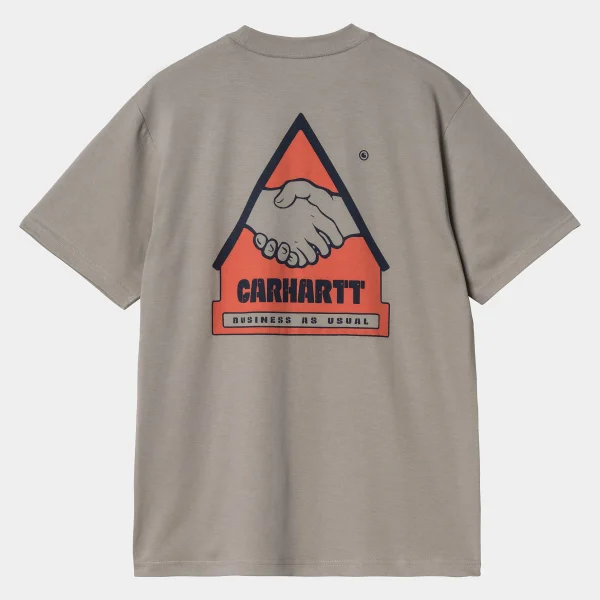 Hot Carhartt WIP S/S Trade T-Shirt Misty Grey