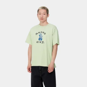 Shop Carhartt WIP S/S Tyre T-Shirt Charm Green