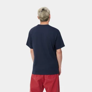 Cheap Carhartt WIP S/S Tyre T-Shirt Air Force Blue