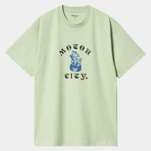 Shop Carhartt WIP S/S Tyre T-Shirt Charm Green