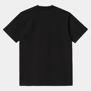 Best Carhartt WIP S/S University Script T-Shirt Black / White