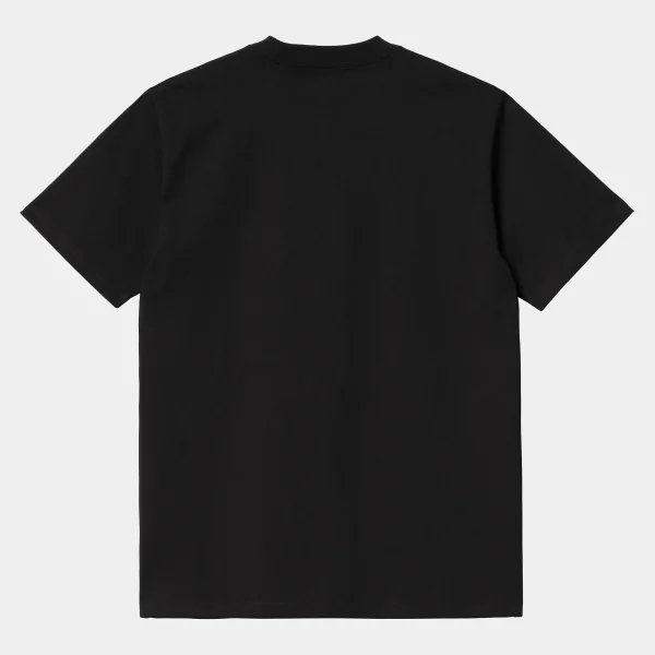 Best Carhartt WIP S/S University Script T-Shirt Black / White