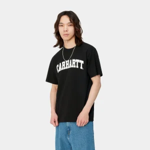 Discount Carhartt WIP S/S University T-Shirt Black / White