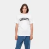 Online Carhartt WIP S/S University T-Shirt White / Black