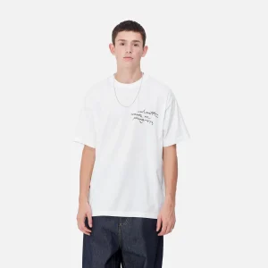 Store Carhartt WIP S/S WIP Pencil T-Shirt White / Black