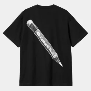 Cheap Carhartt WIP S/S WIP Pencil T-Shirt Black / White