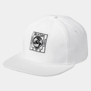 New Carhartt WIP Stamp Cap White / Black