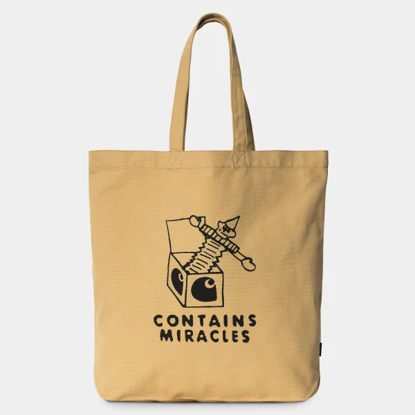 Cheap Carhartt WIP Stamp Tote Bourbon / Black