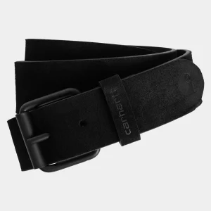 Cheap Carhartt WIP Suede Belt Black