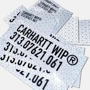 Cheap Carhartt WIP Tour Sticker Bag Reflective Grey