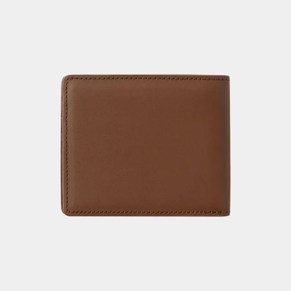 Outlet Carhartt WIP Vegas Billfold Wallet Cognac / Gold