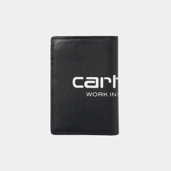 Discount Carhartt WIP Vegas Vertical Wallet Black / White