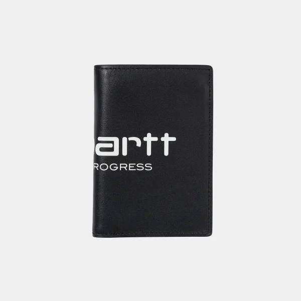 Discount Carhartt WIP Vegas Vertical Wallet Black / White